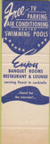 Matchbook Cover - Hotels Buffalo NY Syracuse