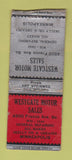 Matchbook Cover - Westgate Motors Skelly oil gas Minneapolis MN WORN BOBTAIL