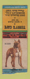 Matchbook Cover - Terry's Cafe Berkeley CA WEAR BOBTAIL