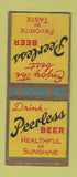 Matchbook Cover - Peerless Beer La Crosse WI BOBTAIL