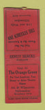 Matchbook Cover - Orange Grove Milwaukee WI Steuben Inn WEAR BOBTAIL