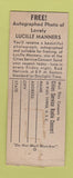 Matchbook Cover - Acme Tires Cities oil gas Kenny's Larimore ND WORN BOBTAIL