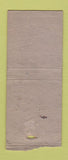 Matchbook Cover - Chevron oil gas Earnie Smith Spokane WA WORN BOBTAIL