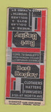 Matchbook Cover - Bert Bagley Clothes DQ deco WORN BOBTAIL