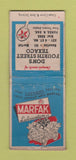 Matchbook Cover - Texaco oil gas Don's Fargo ND WEAR BOBTAIL