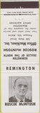 Matchbook Cover - Remington machines typewriters Presque Isle ME
