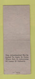 Matchbook Cover - Myers Liquor Store Fargo ND BOBTAIL