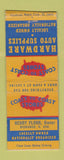 Matchbook Cover - Coast to Coast Hardware Henry Flower Bismarck ND BOBTAIL