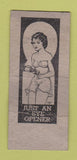 Matchbook Cover - Reception Hotel Bar Winona MN girlie WORN BOBTAIL