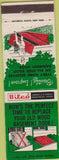 Matchbook Cover - Bilco Basement Doors Cellar girlie