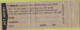 Matchbook Cover - Bilco Basement Doors Cellar girlie