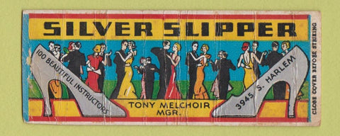 Matchbook Cover - Silver Slipper Chicago? WORN BOBTAIL