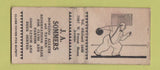 Matchbook Cover - JA Sommers Bowling Tavern BOBTAIL