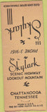 Matchbook Cover - Skylark Chattanooga TN BOBTAIL