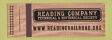Matchbook Cover - Reading Railroad Historical Society Hambug PA