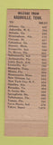 Matchbook Cover - Bozeman's Quality Court Motel Nashville TN