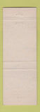 Matchbook Cover - The York Hotel Court Nashville TN