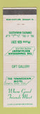 Matchbook Cover - Tennessean Restaurant Sparta TN
