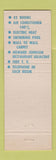 Matchbook Cover - Vanderbilt Plaza Motel Nashville TN