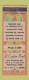 Matchbook Cover - El Capitan Motel Nashville TN