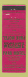 Matchbook Cover - Park Motel Manchester TN