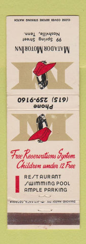 Matchbook Cover - Matador Motor Inn Nashville TN