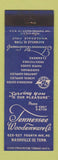 Matchbook Cover - Tennessee Woodenware Nashville TN