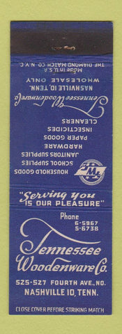 Matchbook Cover - Tennessee Woodenware Nashville TN