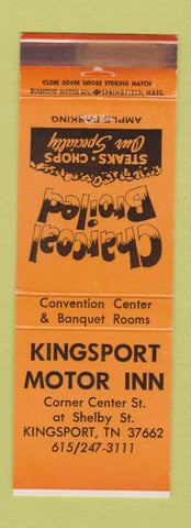 Matchbook Cover - Kingsport Motor Inn TN WEAR