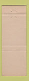 Matchbook Cover - The Park Ave Lounge Restaurant Memphis TN