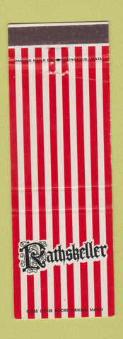 Matchbook Cover - Rathskeller Knoxville TN restaurant