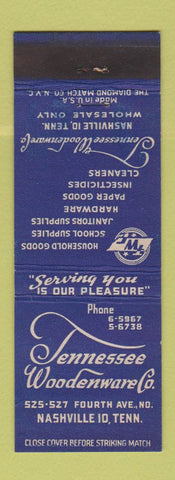 Matchbook Cover - Tennessee Woodenware Nashville TN