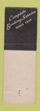 Matchbook Cover - Bank of Hallas TN WEAR