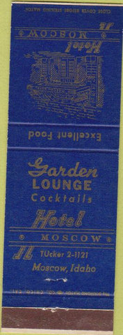 Matchbook Cover - Hotel Moscow ID