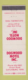 Matchbook Cover - Dogwood Motel Gatlinburg TN WEAR