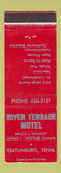 Matchbook Cover - River Terrace Motel Gatlinburg TN