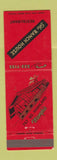 Matchbook Cover - The Ranch House Memphis TN restaurant