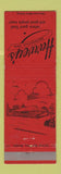 Matchbook Cover - Harvey's Restaurant Brownsville TN