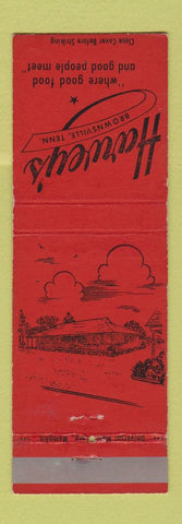 Matchbook Cover - Harvey's Restaurant Brownsville TN