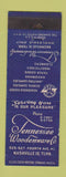 Matchbook Cover - Tennessee Woodenware Nashville TN