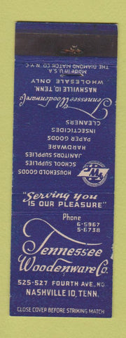 Matchbook Cover - Tennessee Woodenware Nashville TN