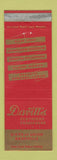 Matchbook Cover - Davitt's Clothes Nashville TN men's WEAR