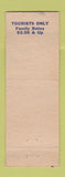Matchbook Cover - Helton's Modern Court Restaurant Chattanooga TN