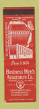 Matchbook Cover - Business Men's Insurance Nashville TN