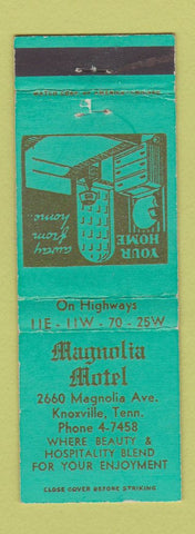 Matchbook Cover - Magnolia Motel Knoxville TN