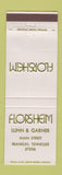 Matchbook Cover - Florsheim Shoes Franklin TN WEAR