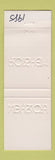 Matchbook Cover - Florsheim Shoes Franklin TN WEAR