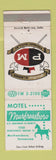 Matchbook Cover - Motel Murfreesboro TN