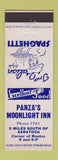 Matchbook Cover - Panza's Moonlight Inn Saratoga NY low phone #