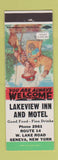 Matchbook Cover - Lakeview Inn Motel Geneva NY low phone #